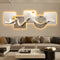 Out Of The Box Crystal Wall clock with LED